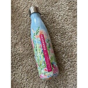 Lilly Pulitzer Starbucks Swell Sirens Calling Mermaid Water Bottle Travel Gift